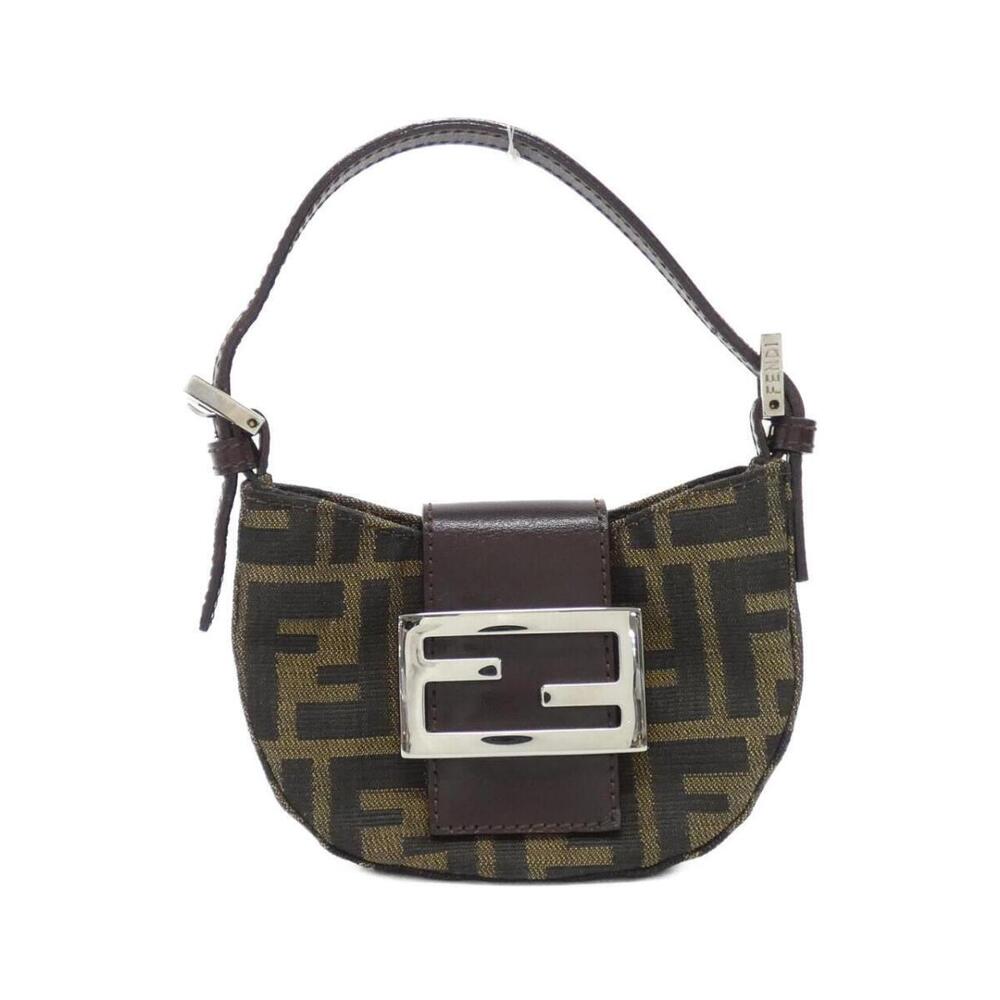 Fendi Zucca Croissant iconic monogram canvas Brown
